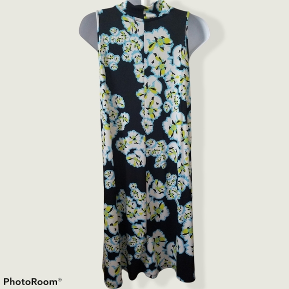 KAARI blue choker cutout dress - Picture 8 of 11